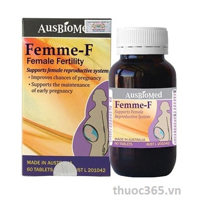 Femme f - Giúp tăng khả năng thụ thai cho phụ nữ hiếm muộn
