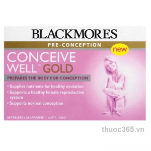 Thuốc BLACKMORES CONCEIVE WELL GOLD