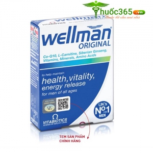Wellman Original – Hỗ trợ sinh lý, tăng cường sức khỏe nam giới