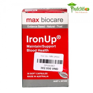 Iron Up Max Biocare – Bổ Sung Sắt Và Vitamin Cho Bà Bầu