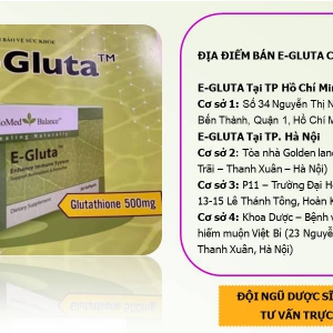 E-Gluta – Chống Oxy Hóa, Tăng Cường Miễn Dịch (Copy)