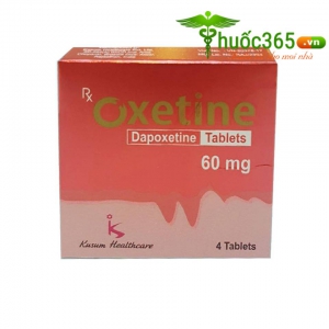 Thuốc Oxetine 30mg, 60mg (dapoxetine 30mg) – Điều trị xuất tinh sớm
