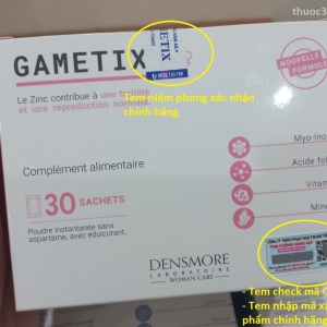 Thuốc Gametix F