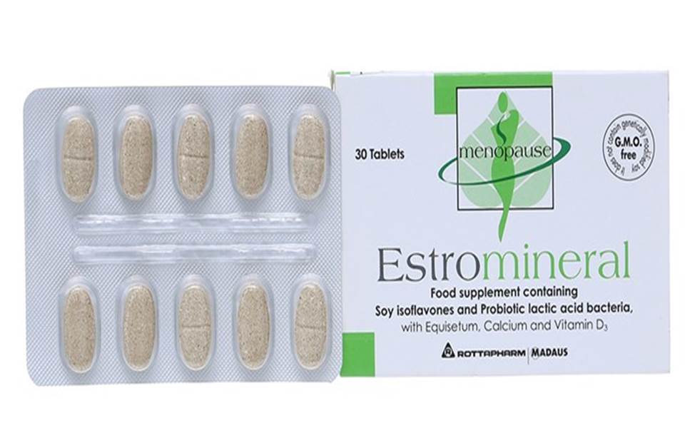 Estromineral cải thiện tiền mãn kinh