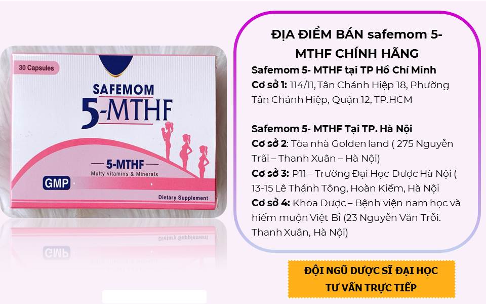 bán safemom 5- MTHF chính hãng