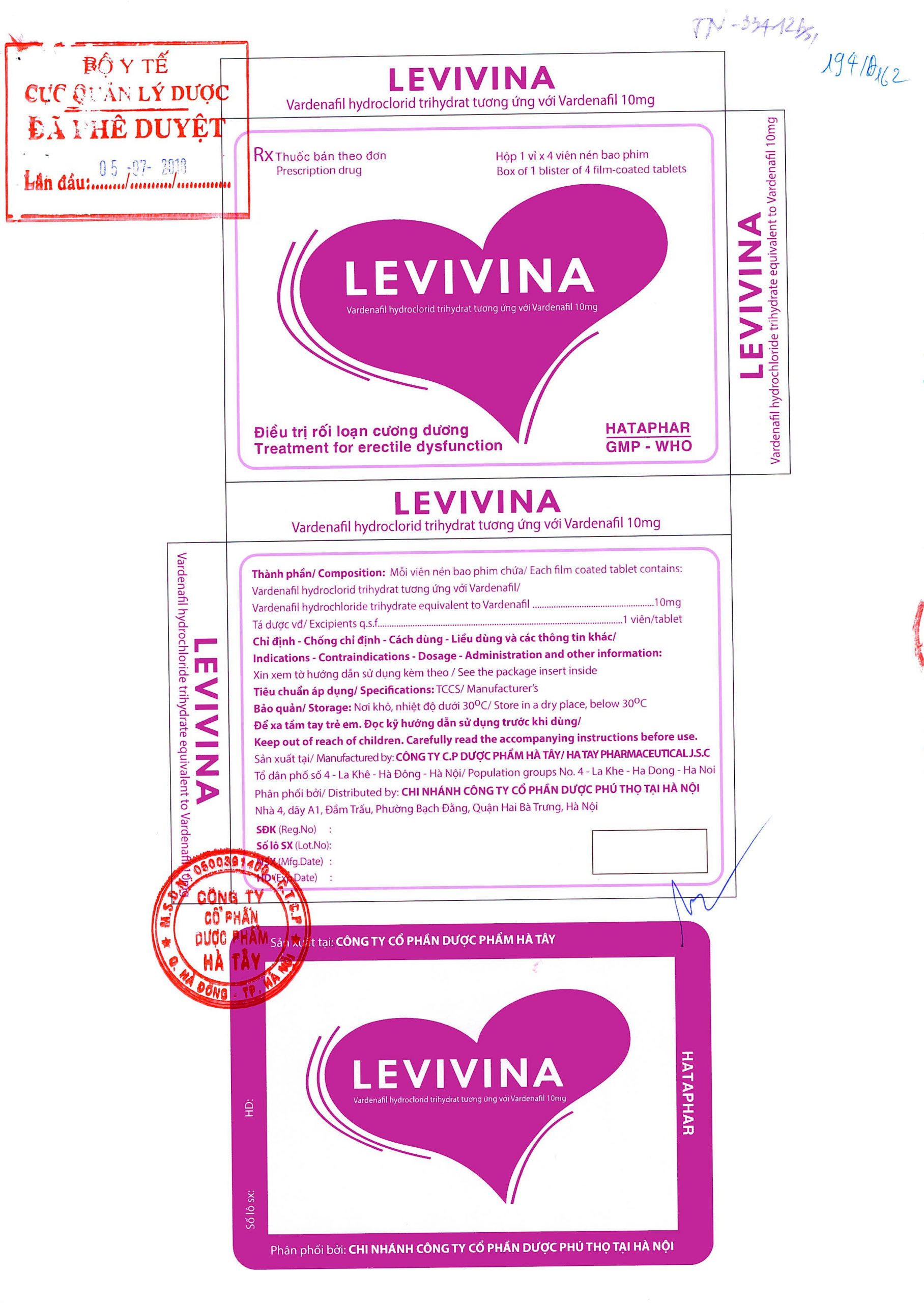 thuốc Levivina