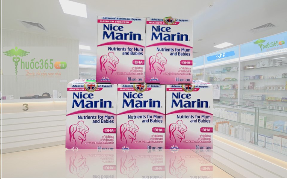 Nice Marin vitamin cho bà bầu
