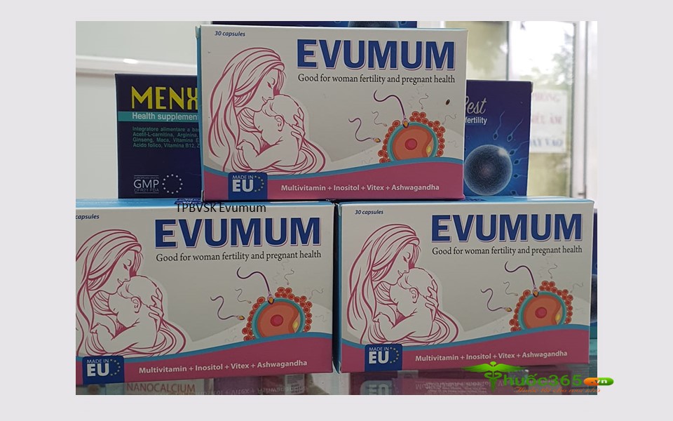 thuốc Evumum bổ trứng