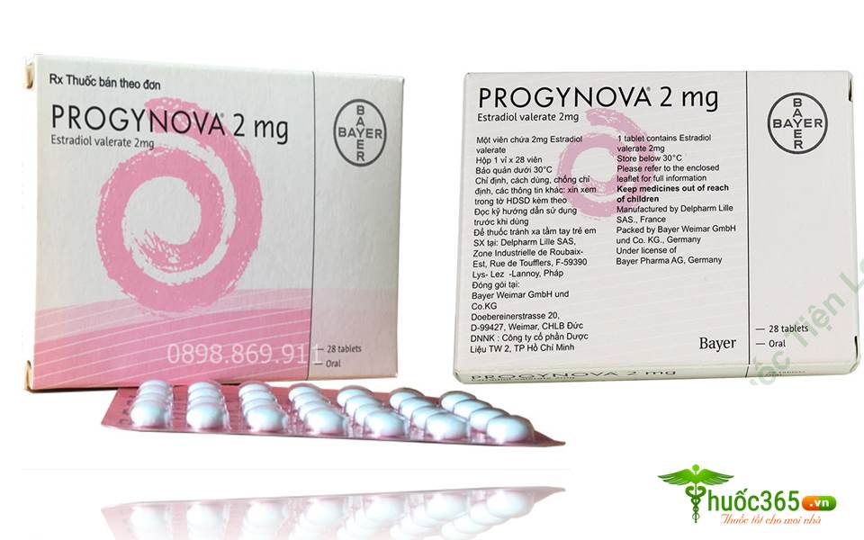 Thuốc Progynova 2mg là thuốc gì
