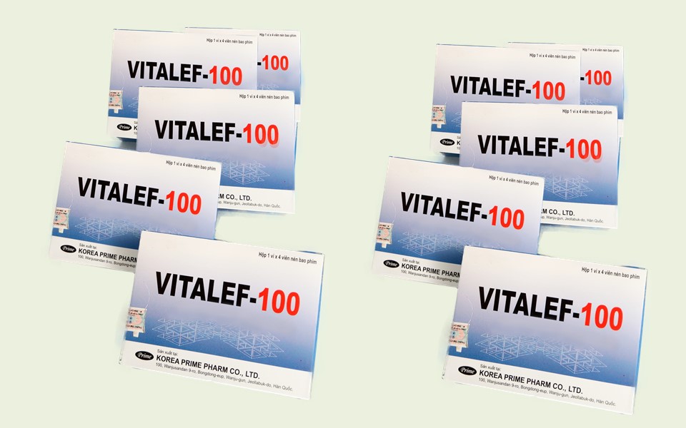 Thuốc Vitalef 100 (Sildenafil 100mg)