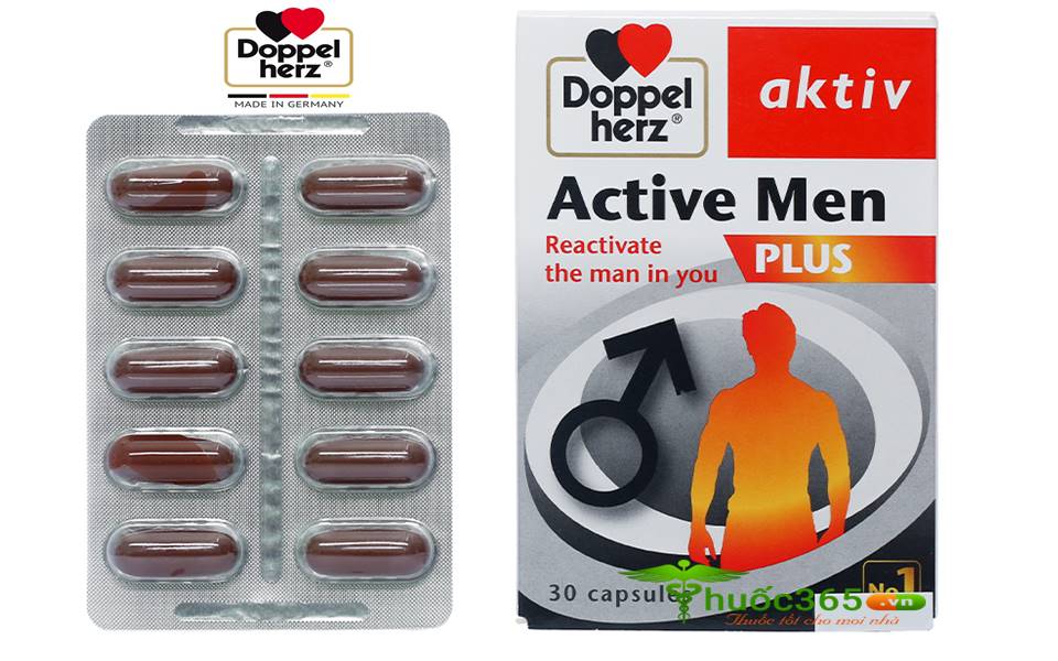 Thực phẩm chức năng Doppelherz Aktiv Active Men Plus