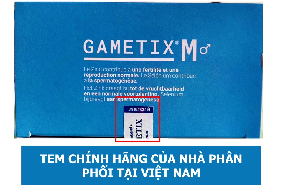 Tem chính hãng Gametix M