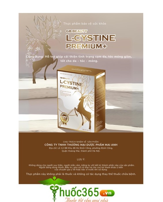 thuốc GB BEAUTY L-CYSTINE PREMIUM+