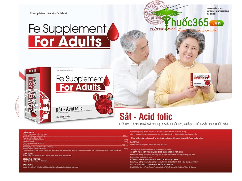 Fe Supplement For Adults